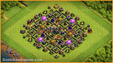 New BEST TH9 HYBRID/TROPHY Base 2020!! | Town Hall 9 (TH9) Hybrid Base ...