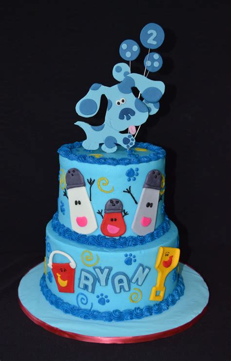 Blues Clues Birthday Cake Topper Blues Clues Edible Image Cake Topper ...