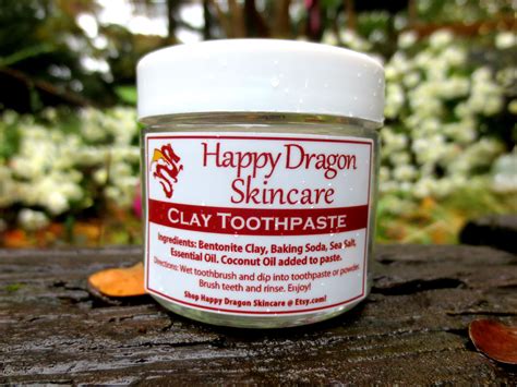 Clay Toothpaste Bentonite Clay Toothpaste Tooth Powder | Etsy