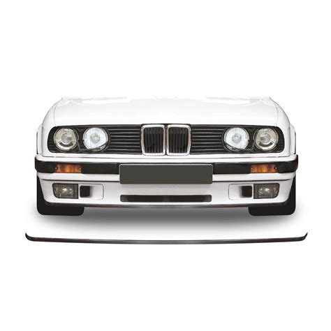 SUITABLE TO FIT BMW E30 SLIM FRONT BUMPER LIP BLACK – AutoTech WholeSale