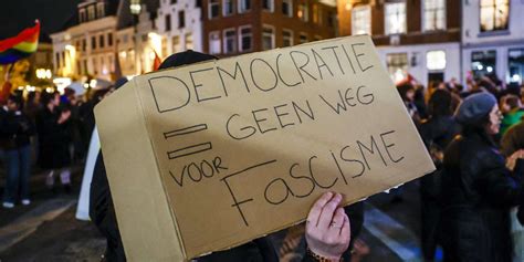 Demonstrations break out across Netherlands after far right's victory