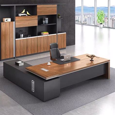 Evolution CEO Office Desk With Under Desk Storage Designer Range ...