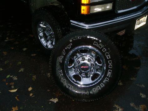 2003 Chrome GMC 8 Lug wheels | Lawn Care Forum