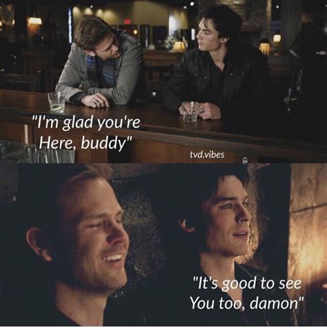 Drinking buddies. Alaric Saltzman and Damon Salvatore | The vampire ...