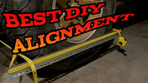 How to Make a cheap DIY alignment tool - YouTube