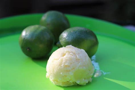 Sorbet maison au citron vert | Recettes24