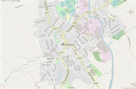 Barnoldswick Map Great Britain Latitude & Longitude: Free England Maps