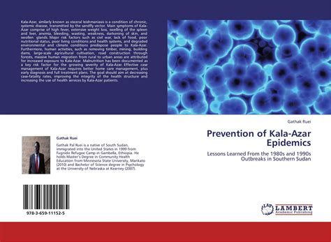 Prevention of Kala-Azar Epidemics / 978-3-659-11152-5 / 9783659111525 ...