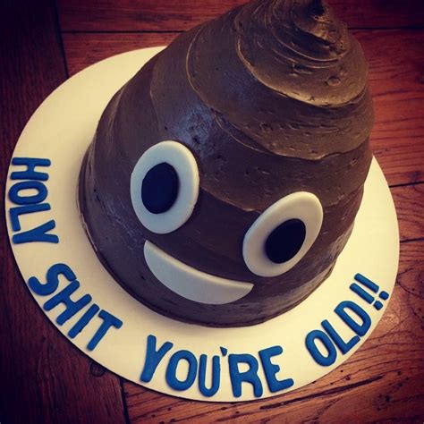 Happy Birthday Poop Cake