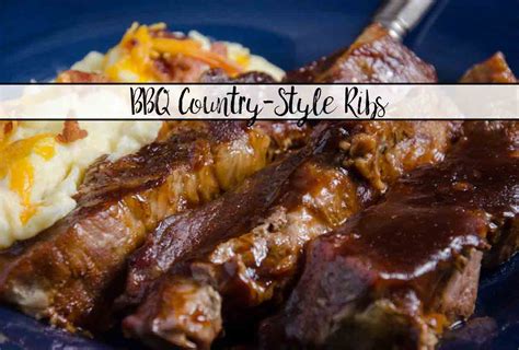 Easy, Fall Off the Bone, Country-Style BBQ Ribs