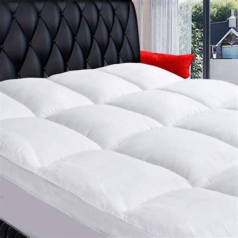 COONP Queen Mattress Topper, Extra Thick Pillowtop, Cooling Mattress ...