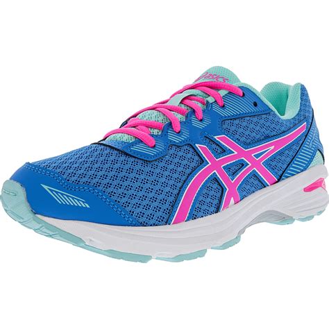 ASICS - Asics Girl's Gt-1000 5 Diva Blue / Pink Glow Aqua Splash Ankle ...