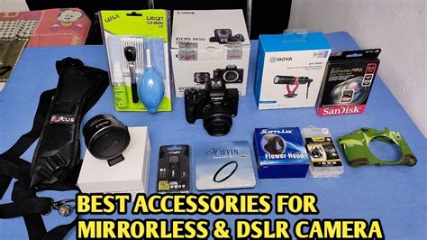 top 10 accessories for canon m50 mark 2 | best accessories for canon ...