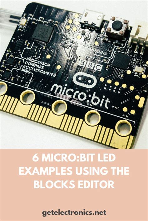 6 micro:bit LED examples using the blocks editor | Micro, Led matrix, Led