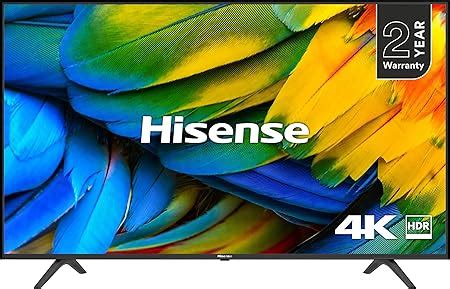 HISENSE H55B7100UK 55-Inch 4K UHD HDR Smart TV with Freeview Play (2019 ...