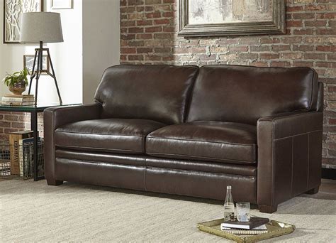 Diego Genuine Leather Sleeper Sofa | Leather sleeper sofa, Sofa, Pull ...