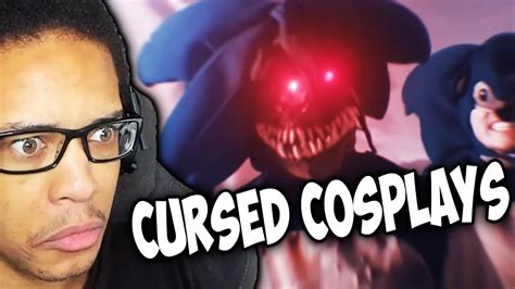 Sonic Vs Sonic.exe REACTION || BATTLE OF THE CURSED COSPLAY - YouTube