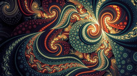 Download wallpaper 2560x1600 fractal, spiral, abstract, dual wide 16:10 ...