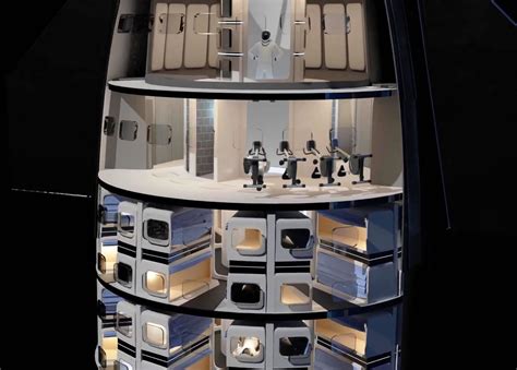 Spacex Starship Interior Concept Art / Spacex S Bfr Mars Rocket And ...