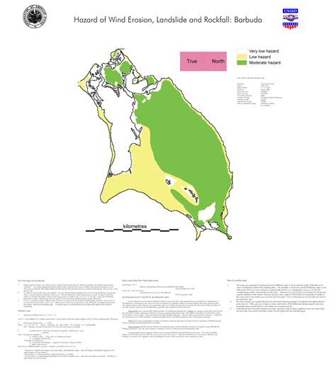 PGDM: Barbuda Inland Erosion Hazard Map