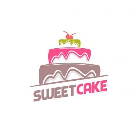 Cake Logo Vector | Cake logo, Cake logo design, Vector logo