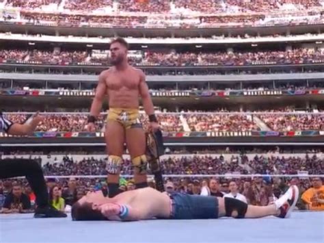 John Cena Loses To Austin Theory At WrestleMania 39