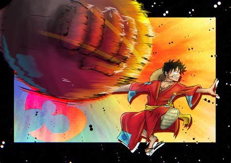 Luffy Gear 3 [One Piece] by Humble-T on DeviantArt