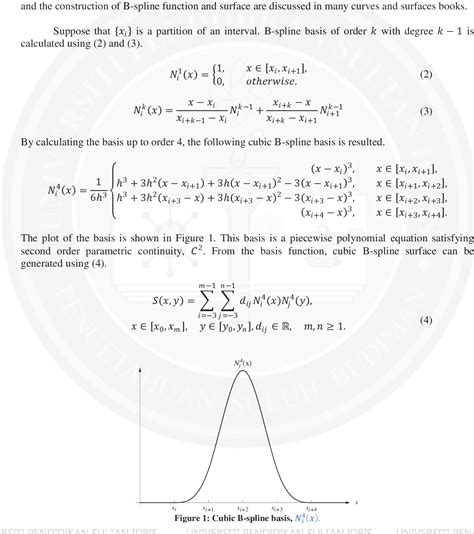 Figure 1 from Bicubic B-spline interpolation method for two-dimensional ...