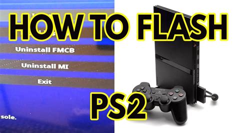 HOW TO FLASH PS2 AND PLAY THROUGH USB DRIVE - YouTube