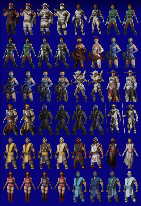 all MK11 skins added in this update : r/MortalKombat