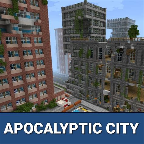 Download Minecraft PE Apocalyptic City Map: Zombie Apocalypse City