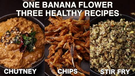 banana flower recipes | banana blossom recipes | how to clean banana ...