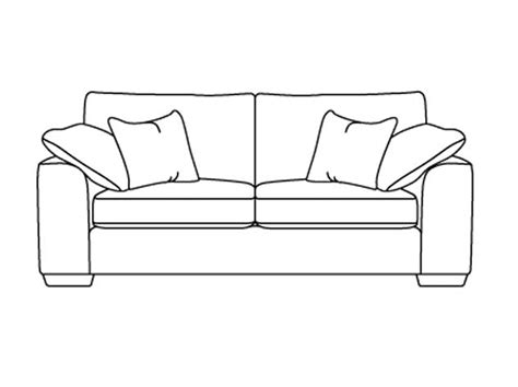 Couch Sofa Drawing - Sofa Design Ideas