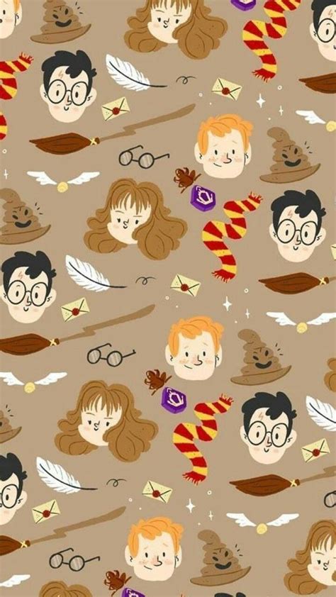 Harry Potter Cartoon Wallpapers - Wallpaper Cave