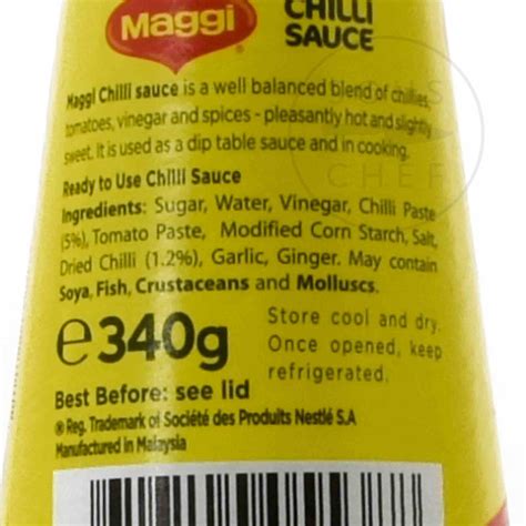 Maggi Sauce Chilli, 340g | Buy online UK – Sous Chef UK