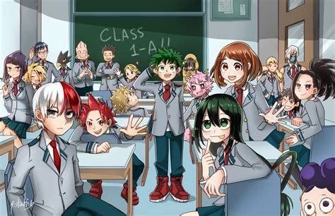 BNHA Class 1 A Wallpapers - Top Free BNHA Class 1 A Backgrounds ...