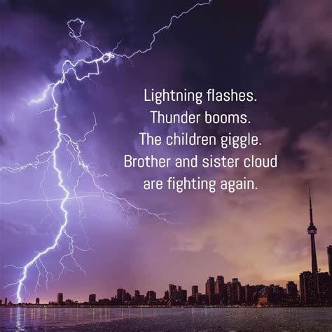 Short Poem About Thunder And Lightning | Shelly Lighting