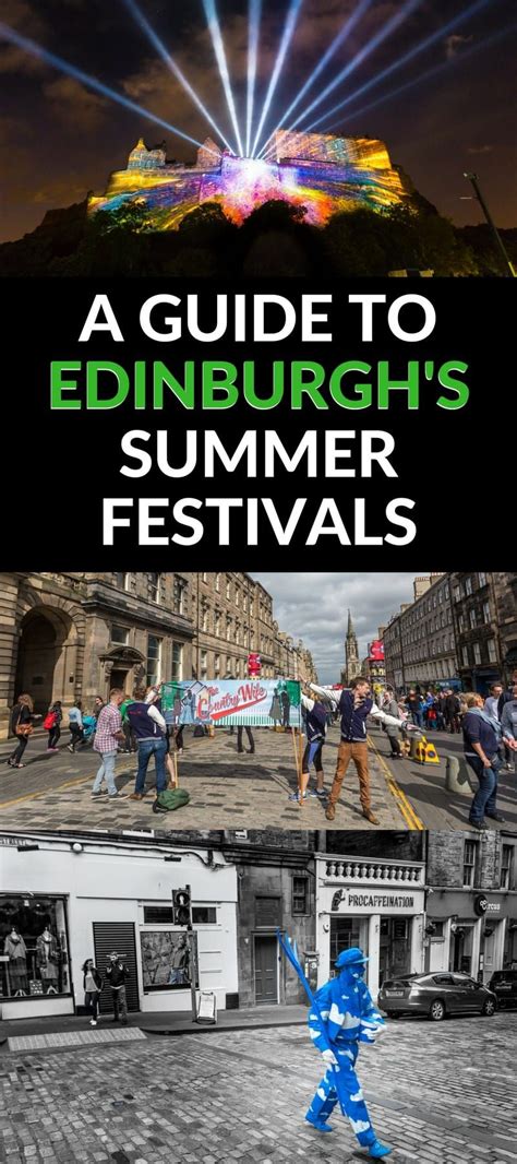 Festivals in edinburgh a planning guide to the 5 edinburgh festivals in ...