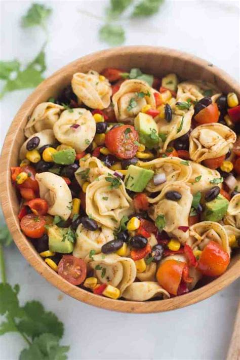 Southwest Tortellini Pasta Salad | - Tastes Better From Scratch