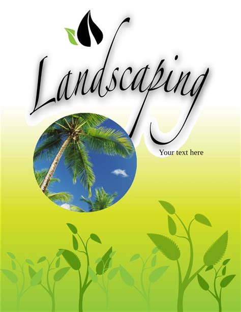 Free Poster and Flyer for Landscaping | Creative Center