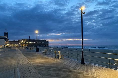 A secluded look at the Asbury Park boardwalk