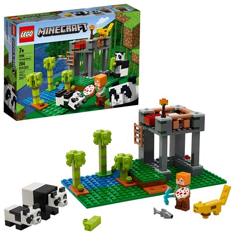 LEGO Minecraft The Panda Nursery 21158 Construction Toy for Kids, Great ...