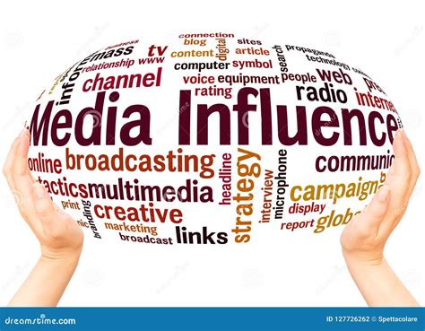 Influence Word Connecting People Group Target Customer Market Royalty ...