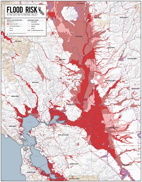 Flooding In California Map