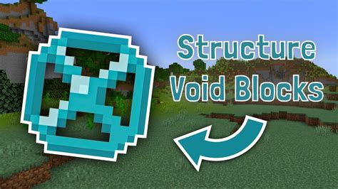 How To Get and Use Structure Void Blocks In Minecraft Java And Bedrock ...