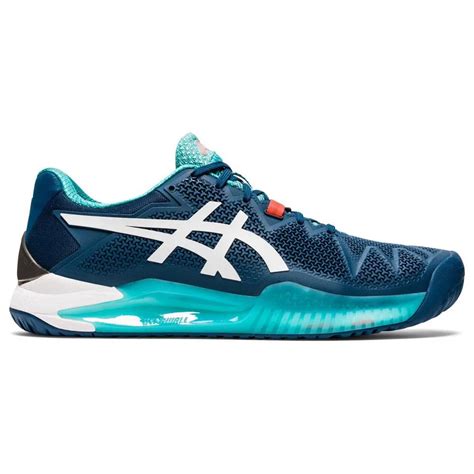 Asics Gel Resolution 8 Blue buy and offers on Smashinn