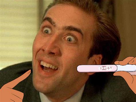 Pregnancy meme | Nicolas Cage | Know Your Meme