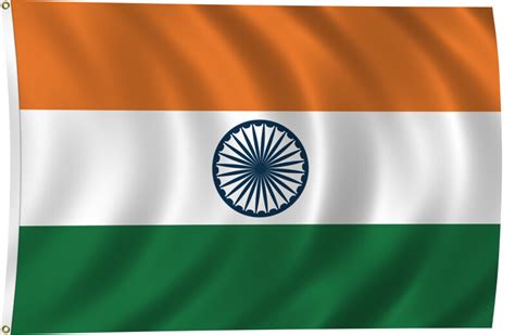 Flag of India, 1947-Present | ClipPix ETC: Educational Photos for ...