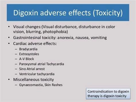 digoxin side effect | Nursing mnemonics, Nursing school tips ...