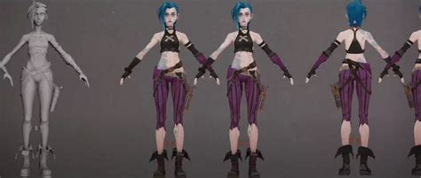 Arcane Jinx & Vi Concept Art